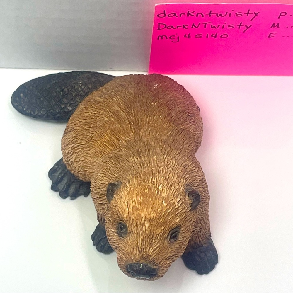 Vintage United Designs Beaver figurine sculpture - Picture 6 of 12